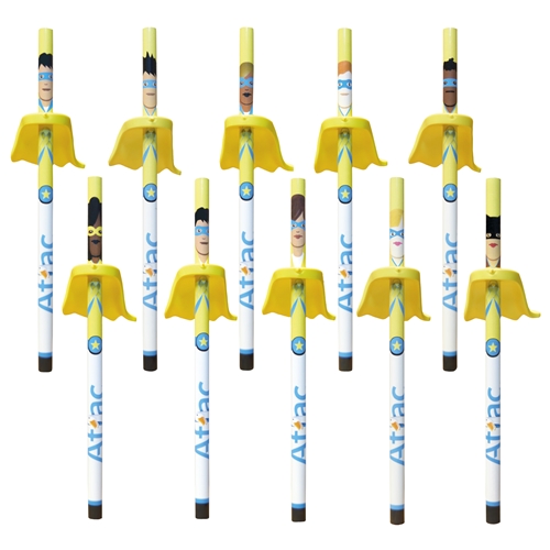 Aflac Pencil Heroes, Pk/10